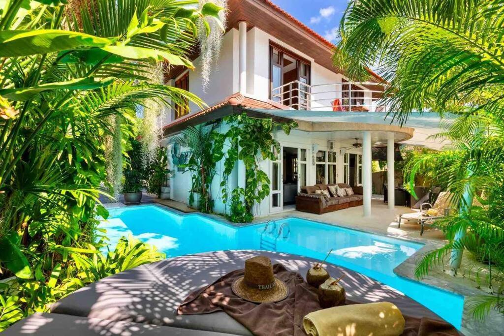3 Bedroom Pool Villa - Kids Paradise In A Beachside Resort Choeng Mon Екстер'єр фото